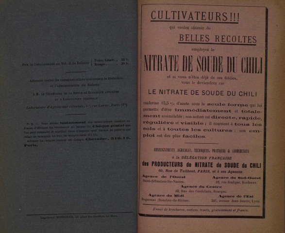 Revue de botanique appliquée et d'agriculture coloniale (n° 9)