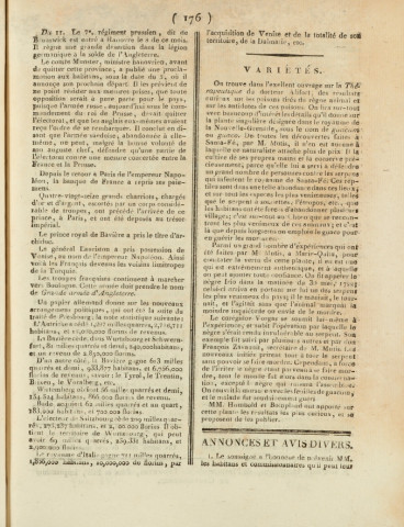 Gazette de la Martinique (1806, n° 73)