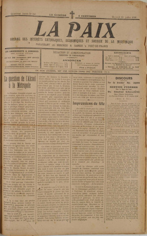 La Paix (n° 323)