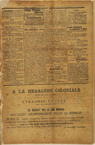 La Colonie (n° 411)