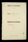 Sépultures