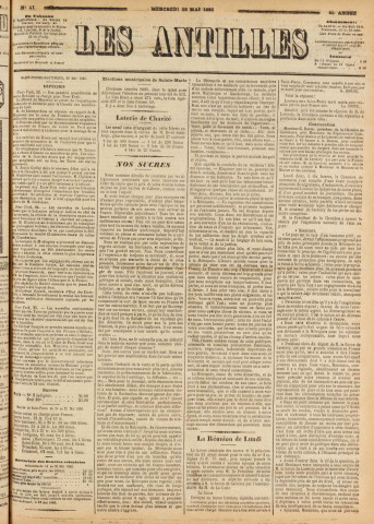 Les Antilles (1886, n° 41)