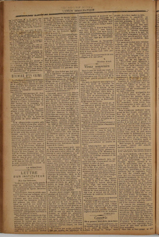 L'Union démocratique (n° 207)