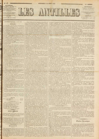 Les Antilles (1886, n° 48)