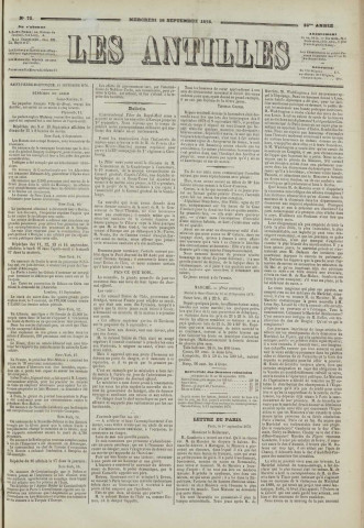 Les Antilles (1878, n° 76)