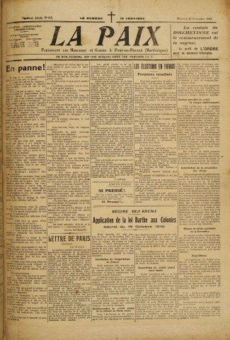 La Paix (n° 648)