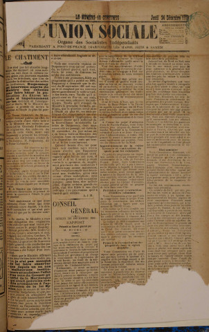 L'Union sociale (n° 543)