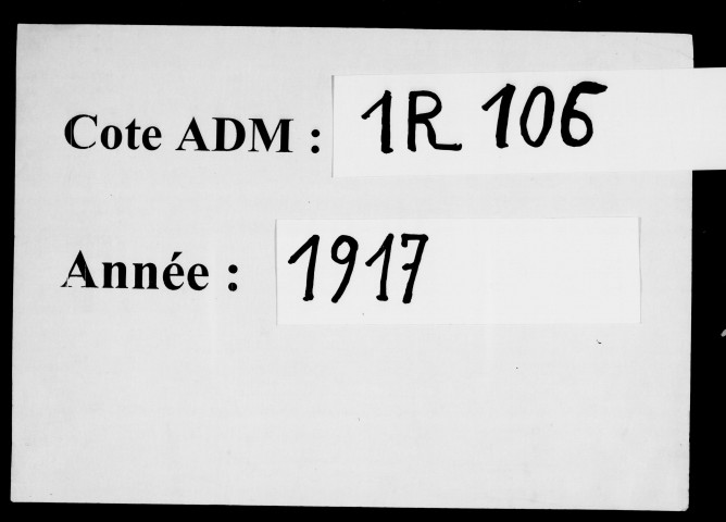 Etats signalétiques et des services, n° 1501 à 1808