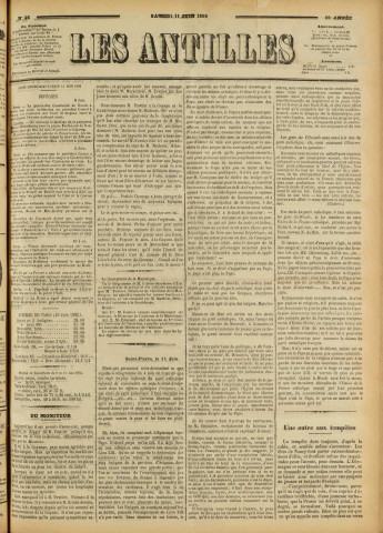Les Antilles (1892, n° 46)