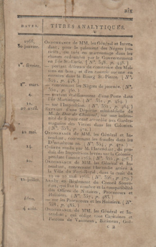 Code de la Martinique. tome II : [contenant les actes législatifs de la Colonie de 1755 à 1768 inclusivement]