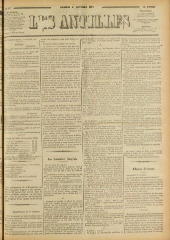 Les Antilles (1892, n° 77)