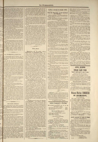 Le Propagateur (1870, n° 104)
