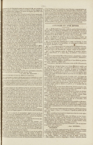 Gazette de la Martinique (1829, n° 28)