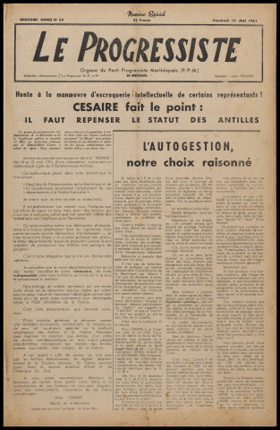 Le Progressiste (n° 65)