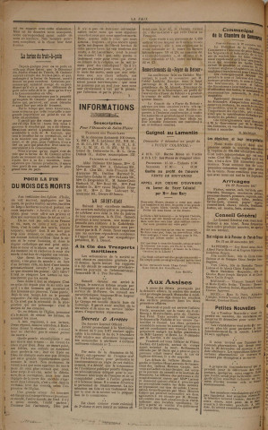 La Paix (n° 459)