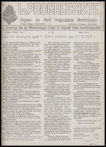 Le Progressiste (n° 263)