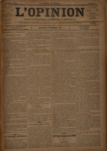 L'Opinion (n° 233)