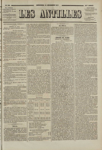 Les Antilles (1877, n° 100)