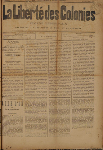 La Liberté des colonies (n° 210)