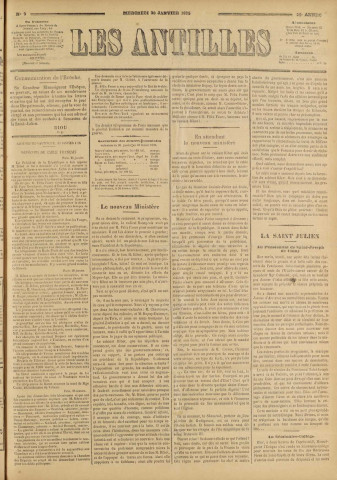 Les Antilles (1895, n° 9)