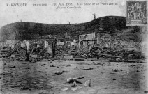 Martinique. Saint-Pierre. Vue prise de la place bertin. Maison Caminade