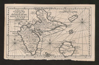 A new and accurate map of the isles of Guadeloupe, Marie Galante. Carte de l'île de la Guadeloupe et de Marie-Galante