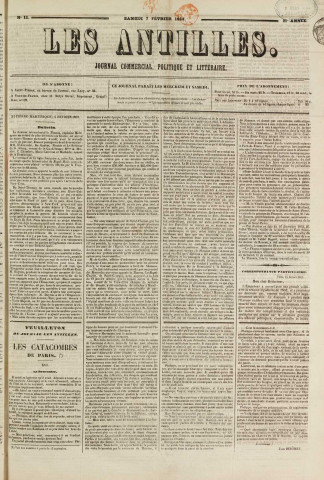 Les Antilles (1863, n° 11)