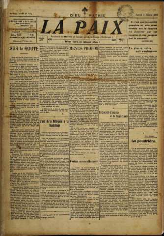 La Paix (n° 1524)