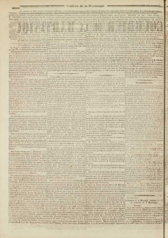 Le Courrier de la Martinique (1850, n° 60)