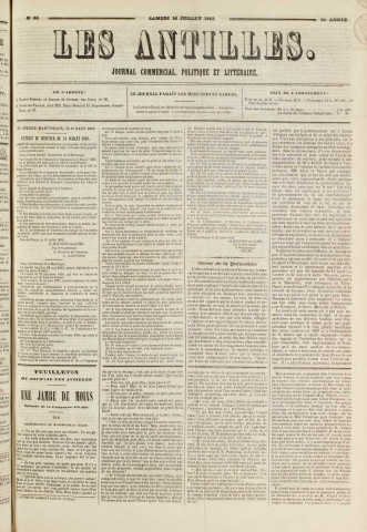 Les Antilles (1862, n° 60)