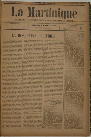 La Martinique (année IV, n° 41)