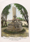 Camp de Balata, monument élevé en l'honneur des soldats morts dans l'incendie de 1892