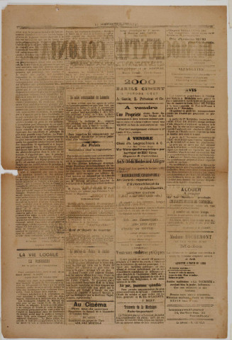 La Démocratie coloniale (n° 274)